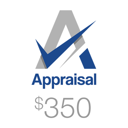 350 Dollar Appraisal Amount