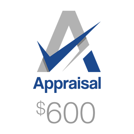 600 Dollar Appraisal Amount